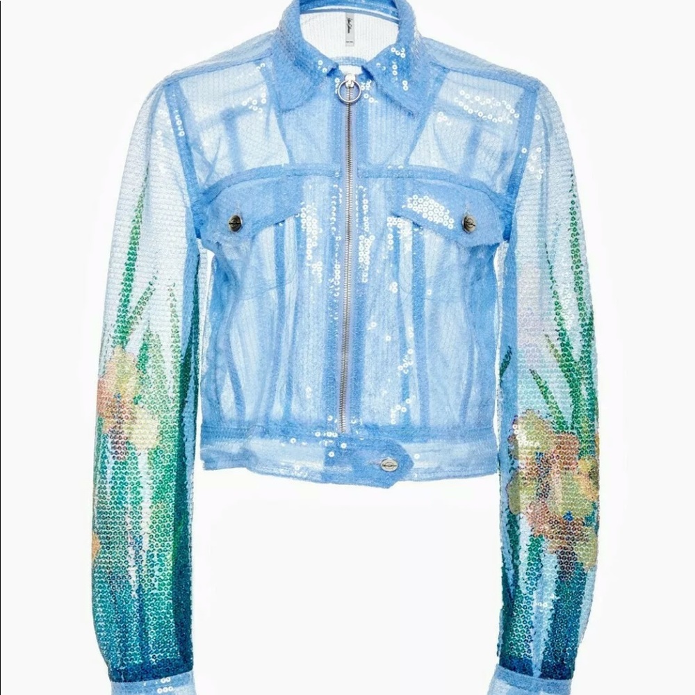 Adam Selman sequin jacket from trunkshow! $695